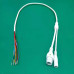 0.7m white 11-core security monitoring network camera POE tail cable RJ45 monitoring cable harness manufacturer 0.7m white 11-core security monitoring network camera POE tail cable RJ45 monitoring cable harness manufacturer